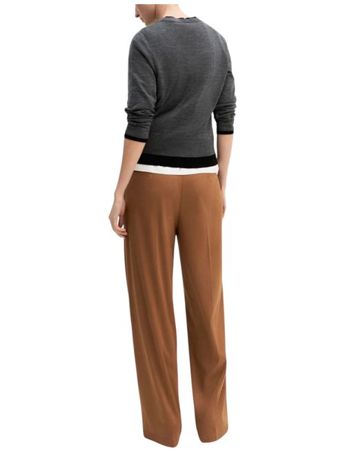 Pantalone dritto in jersey stretch emmpalato EMME MARELLA | 2625786071002