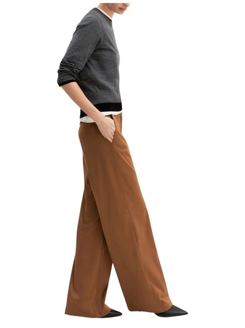 Pantalone dritto in jersey stretch emmpalato EMME MARELLA | 2625786071002