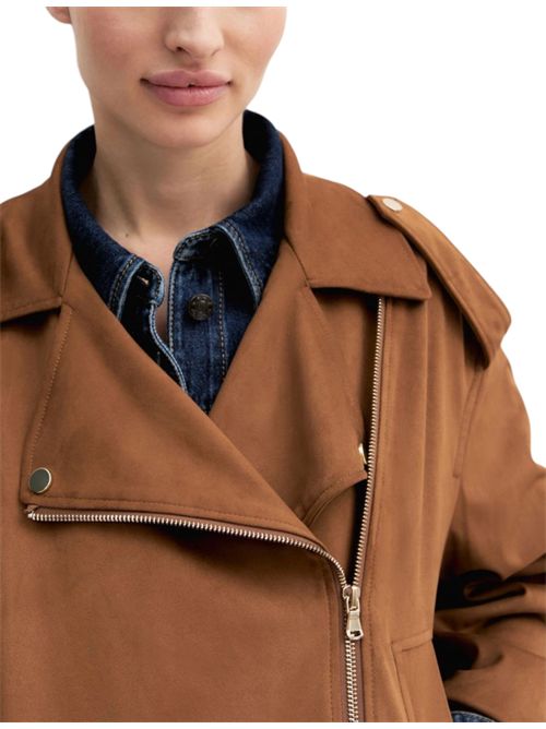 Biker jacket in jersey stretch  emmdomino EMME MARELLA | 2625916061002