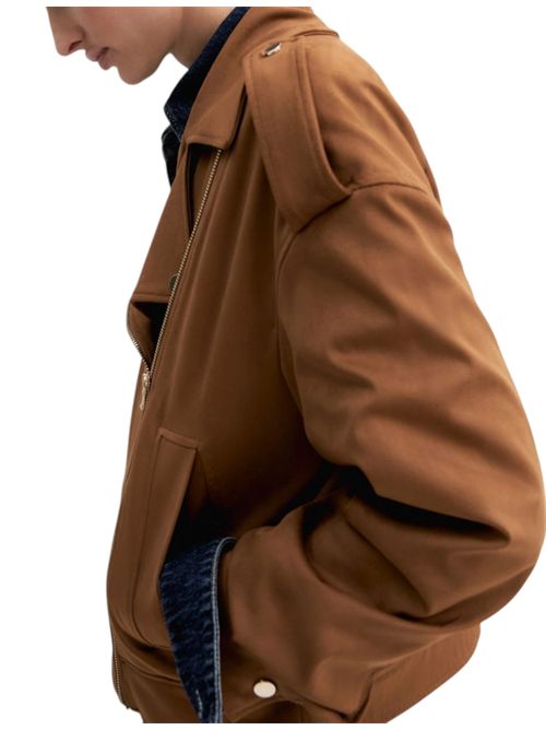 Biker jacket in jersey stretch  emmdomino EMME MARELLA | 2625916061002
