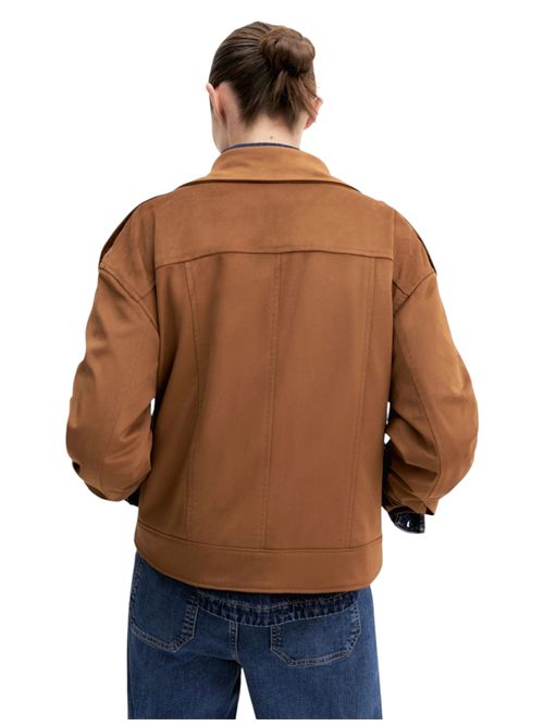 Biker jacket in jersey stretch  emmdomino EMME MARELLA | 2625916061002