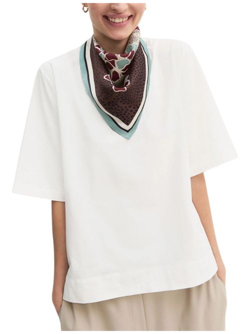 T-shirt in cotone stretch emmfado EMME MARELLA | 2625976051001