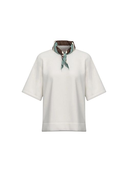 T-shirt in cotone stretch emmfado EMME MARELLA | 2625976051001