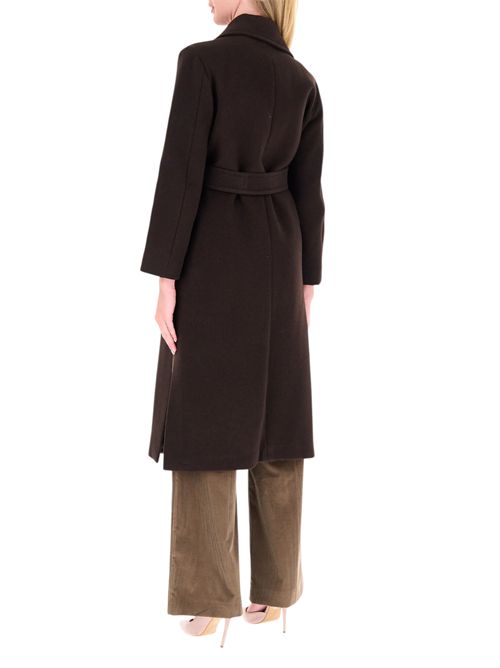 Cappotto in double con cintura emmcolimbo EMME MARELLA | 2625016032004