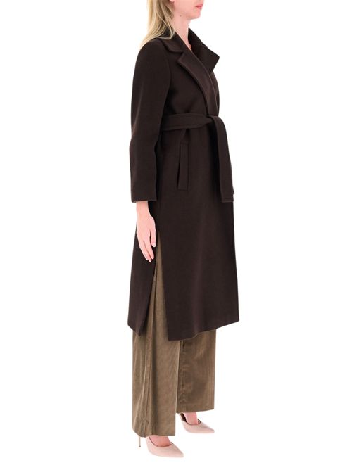 Cappotto in double con cintura emmcolimbo EMME MARELLA | 2625016032004