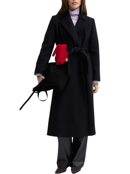Cappotto in double con cintura emmcolimbo EMME MARELLA | 2625016032005