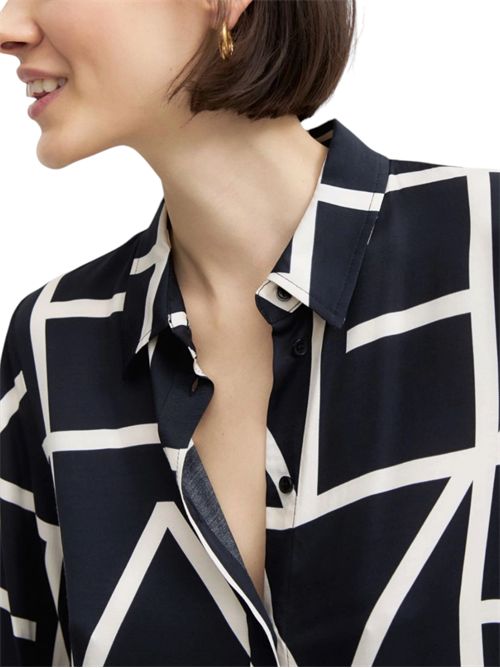 Camicia in twill di viscosa  emmparole EMME MARELLA | 2625116102008