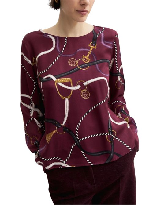 Blusa in twill di viscosa emmeffetto EMME MARELLA | 2625116112005