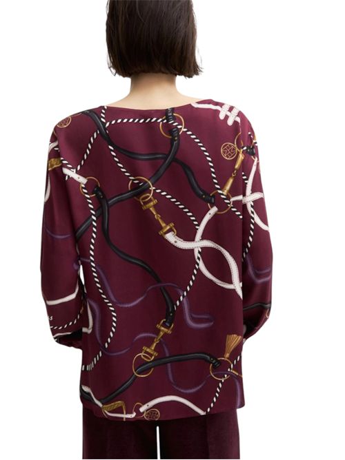 Blusa in twill di viscosa emmeffetto EMME MARELLA | 2625116112005