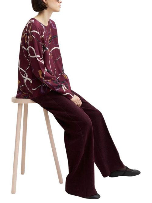 Blusa in twill di viscosa emmeffetto EMME MARELLA | 2625116112005