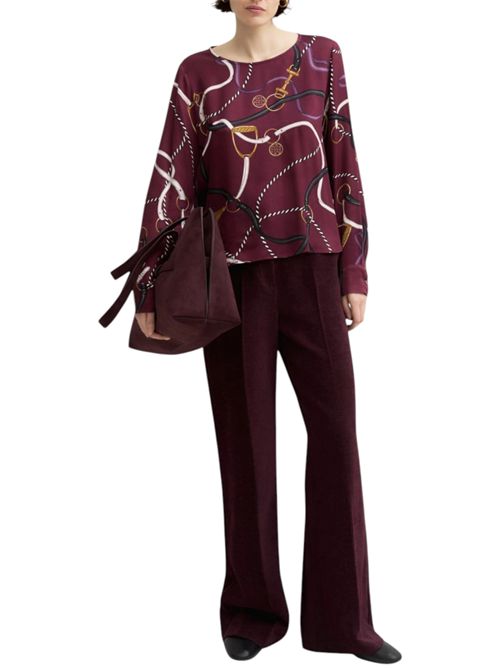 Blusa in twill di viscosa emmeffetto EMME MARELLA | 2625116112005