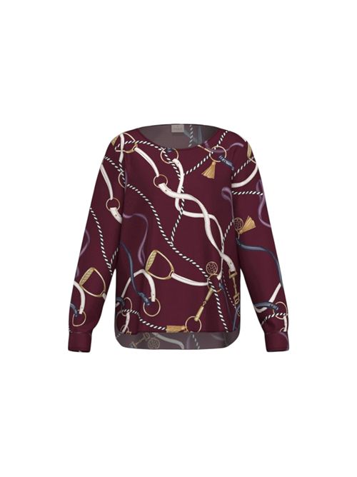 Blusa in twill di viscosa emmeffetto EMME MARELLA | 2625116112005