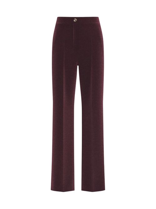 Pantalone a vita alta in ciniglia stretch  emmegizio2 EMME MARELLA | 2625136182004