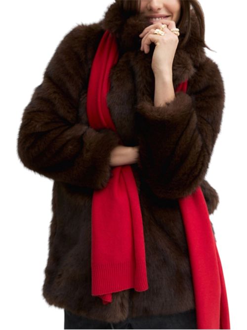 Cappotto in jersey furry emmsub EMME MARELLA | 2625456072002