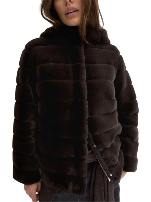 Giaccone con cappuccio emmpedale EMME MARELLA | 2625456082002