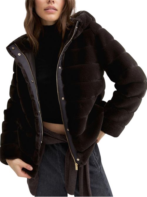 Giaccone con cappuccio emmpedale EMME MARELLA | 2625456082002
