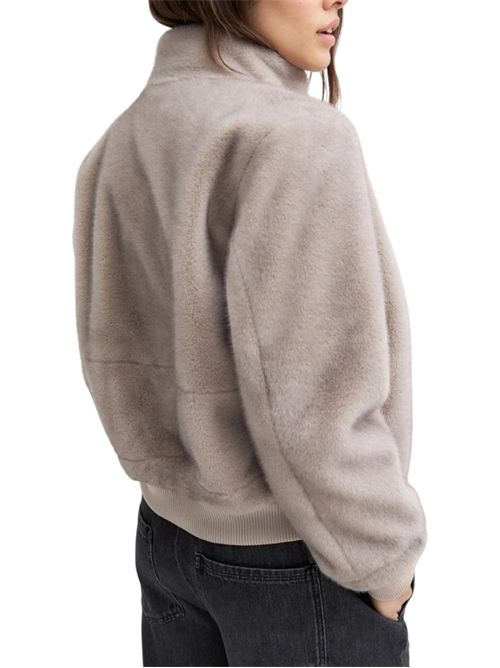 Bomber in tessuto furry emmpatio EMME MARELLA | 2625456092001