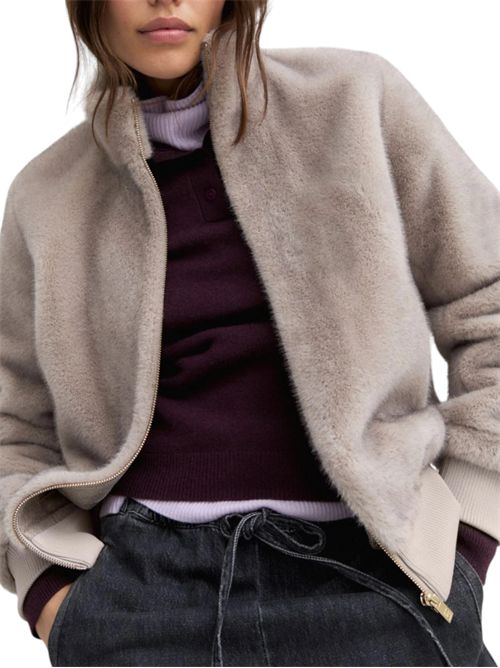 Bomber in tessuto furry emmpatio EMME MARELLA | 2625456092001