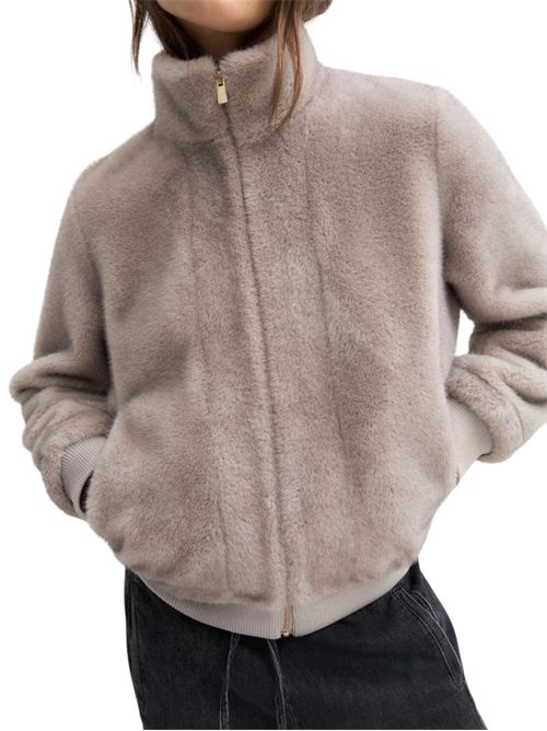 Bomber in tessuto furry emmpatio EMME MARELLA | 2625456092001