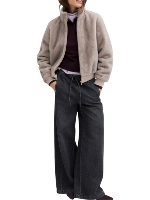 Bomber in tessuto furry emmpatio EMME MARELLA | 2625456092001
