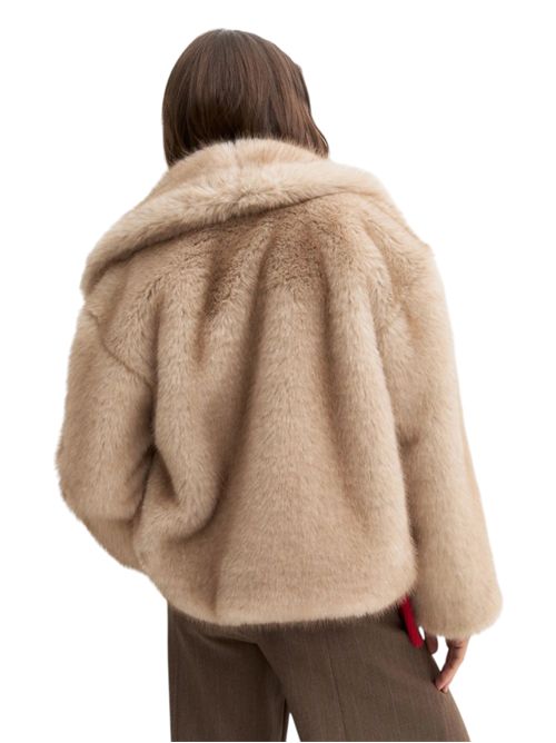 Cappotto corto in jersey furry  emmeditta EMME MARELLA | 2625456112001