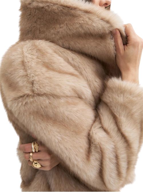 Cappotto corto in jersey furry  emmeditta EMME MARELLA | 2625456112001