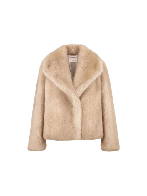 Cappotto corto in jersey furry  emmeditta EMME MARELLA | 2625456112001