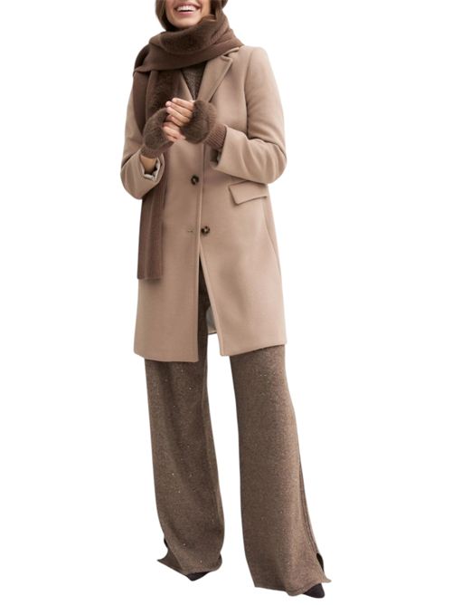 Cappotto semi aderente in jersey soft emmstagno EMME MARELLA | 2625906052003