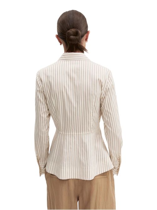 Camicia in popeline con taglio in vita emmode EMME MARELLA | 2625116014001