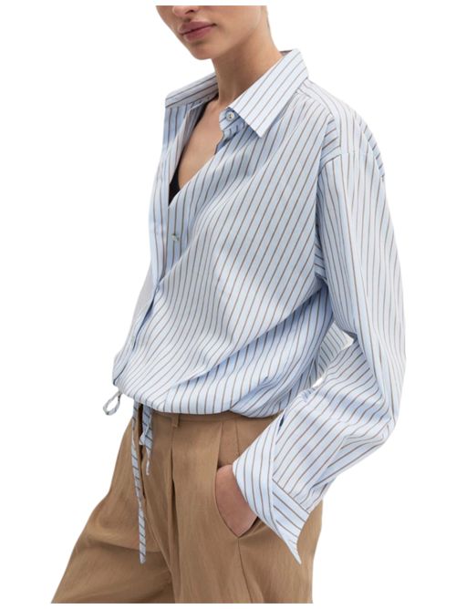 Camicia balloon in popeline stretch emmchiffon EMME MARELLA | 2625116024002