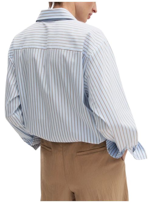 Camicia balloon in popeline stretch emmchiffon EMME MARELLA | 2625116024002