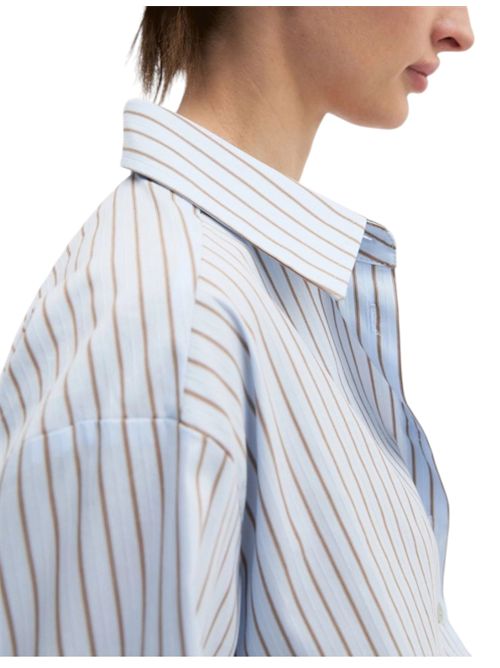 Camicia balloon in popeline stretch emmchiffon EMME MARELLA | 2625116024002