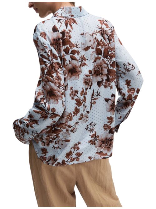 Camicia in raso di viscosa emmzattera EMME MARELLA | 2625116034001