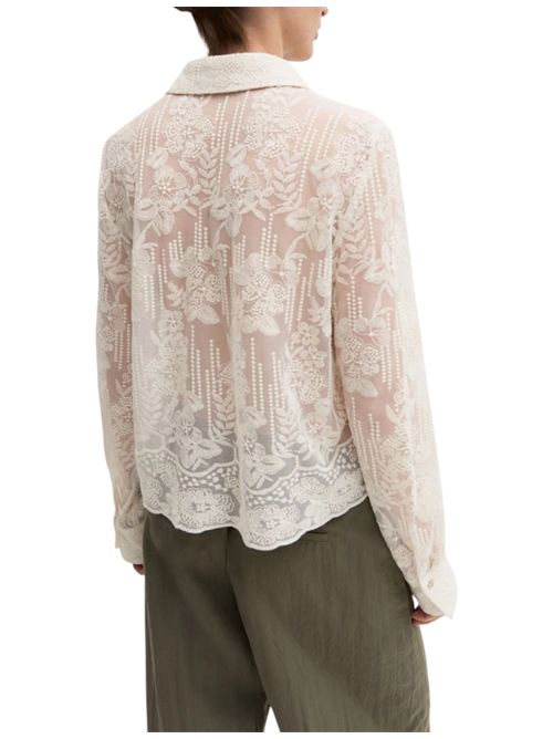 Camicia cropped in tulle ricamato emmcosetta EMME MARELLA | 2625116044001