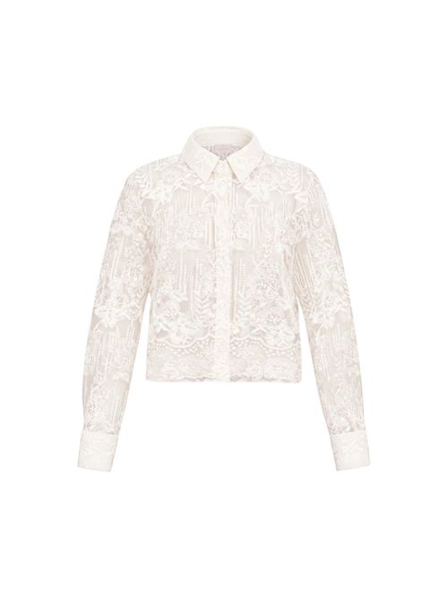 Camicia cropped in tulle ricamato emmcosetta EMME MARELLA | 2625116044001