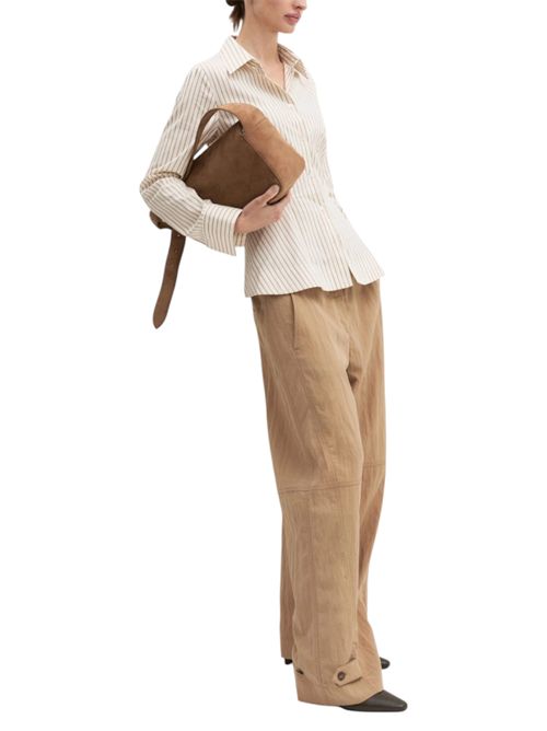 Pantalone fluido in tessuto crinckle emmcalca EMME MARELLA | 2625136014001