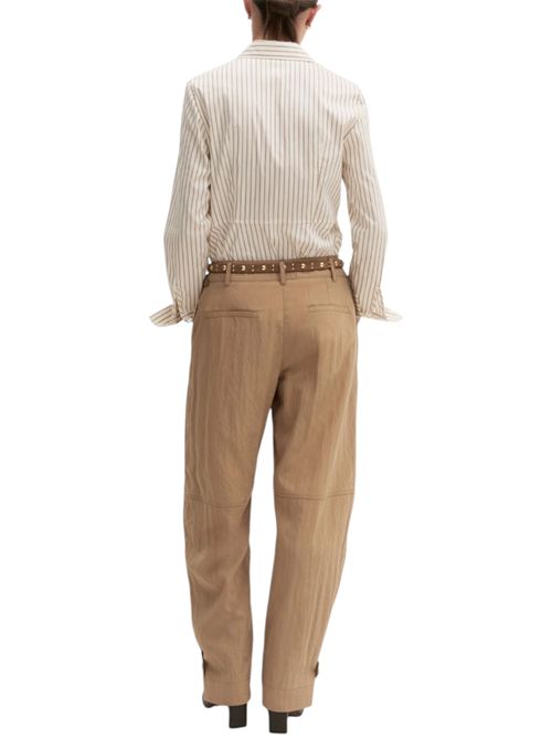 Pantalone fluido in tessuto crinckle emmcalca EMME MARELLA | 2625136014001