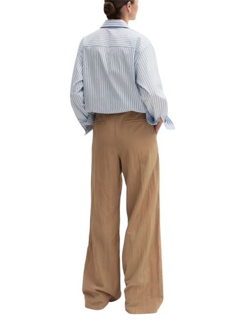 Pantalone wide leg in tessuto crinckle emmtenace EMME MARELLA | 2625136024001