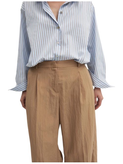Pantalone wide leg in tessuto crinckle emmtenace EMME MARELLA | 2625136024001