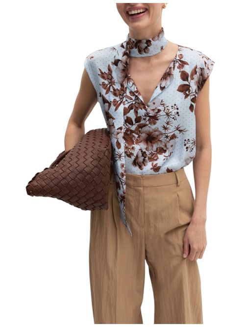 Top smanicato in raso emmbimba EMME MARELLA | 2625166014001