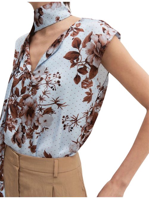 Top smanicato in raso emmbimba EMME MARELLA | 2625166014001