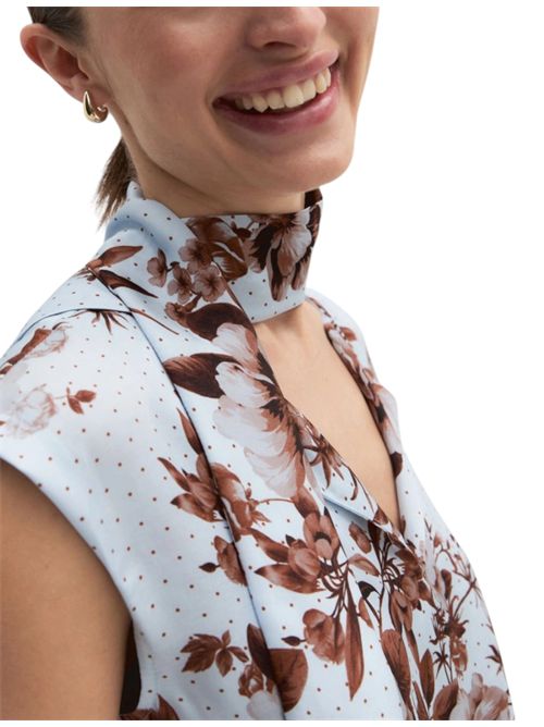 Top smanicato in raso emmbimba EMME MARELLA | 2625166014001