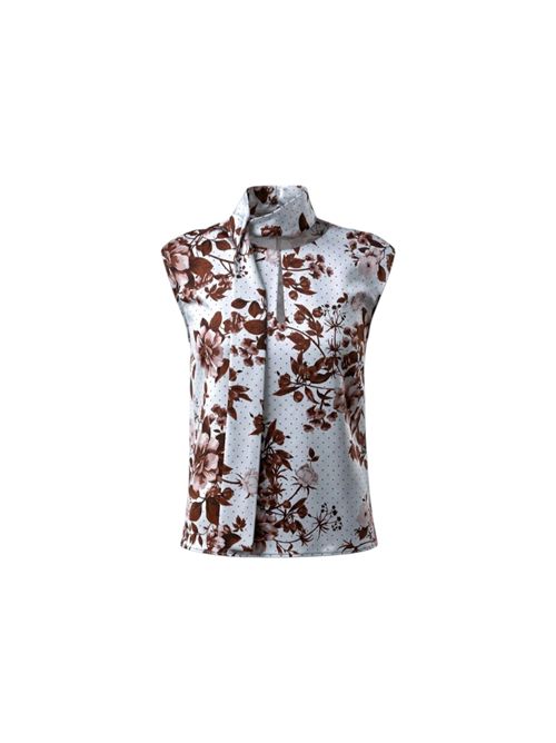 Top smanicato in raso emmbimba EMME MARELLA | 2625166014001