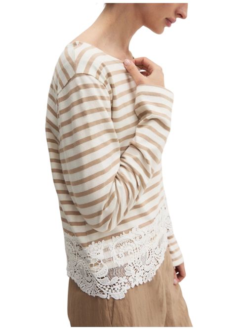 T-shirt con pizzo emmteiera EMME MARELLA | 2625976014001