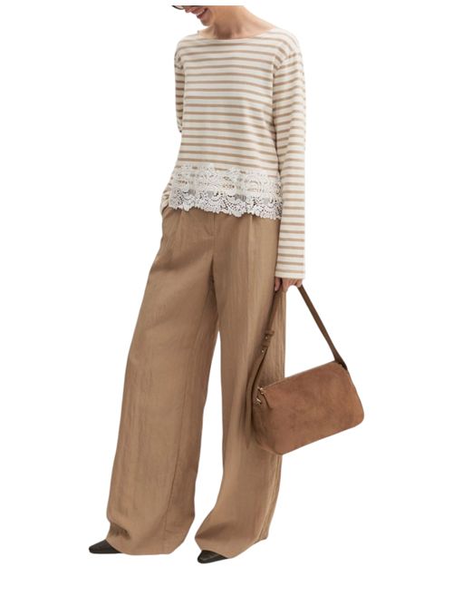 T-shirt con pizzo emmteiera EMME MARELLA | 2625976014001