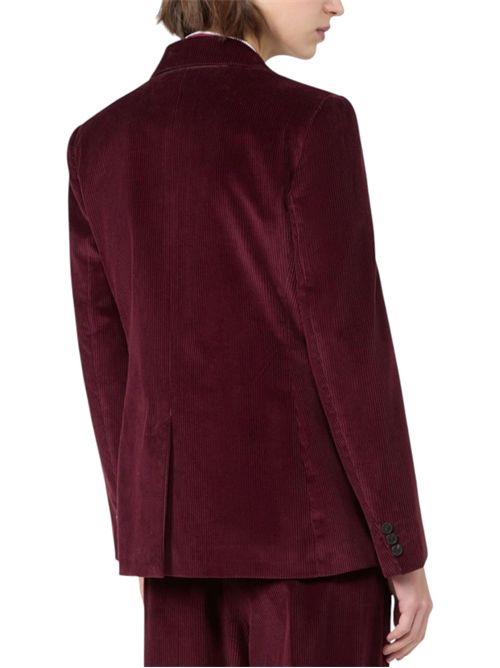 Blazer in velluto di cotone a costine wkdkatanga MAX MARA WEEKEND | 262504601206