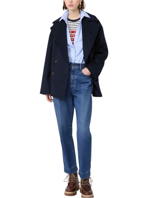 Camicia in Oxford di cotone wkdcobalto MAX MARA WEEKEND | 262511603206