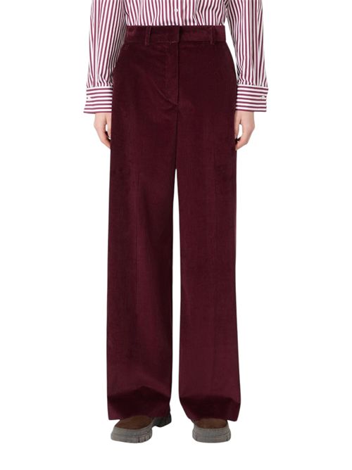 Pantalone in velluto di cotone wkdtania MAX MARA WEEKEND | 262513601206