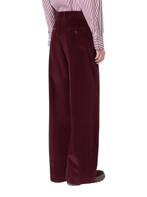 Pantalone in velluto di cotone wkdtania MAX MARA WEEKEND | 262513601206