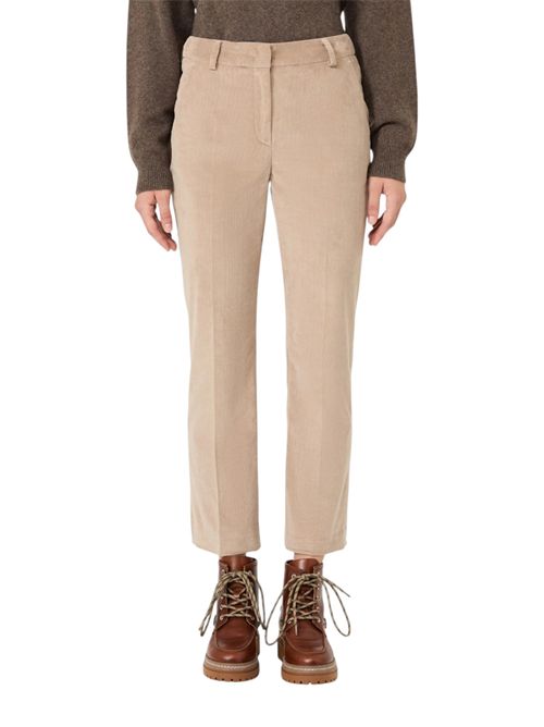 Pantalone crop in velluto di cotone wkdmarruca MAX MARA WEEKEND | 262513602204